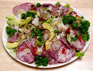 montefin's Italian Antipasto Appetizer